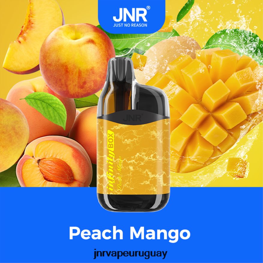 caja infinity jnr mango durazno J4NP8T88 -JNR Vape Uruguay