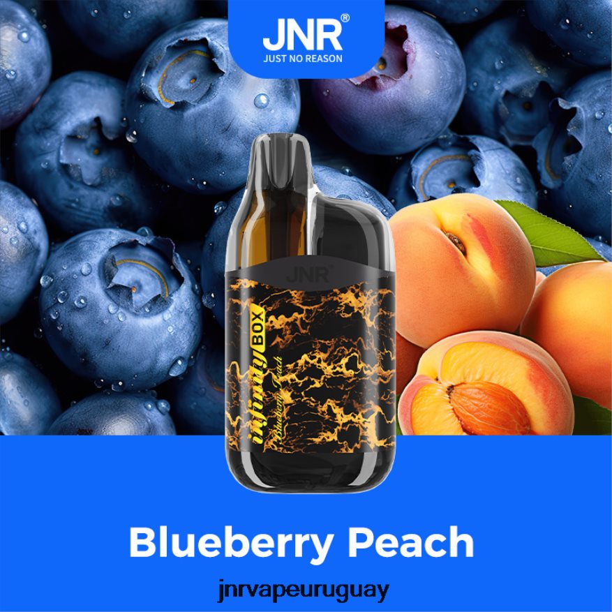 caja infinity jnr melocotón arándano J4NP8T80 -JNR Vape Nicotine Content
