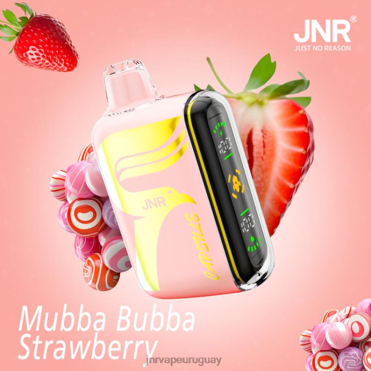 JNR cápsula mubba-bubba-fresa 4HZ8V65 - JNR Vapes Factory