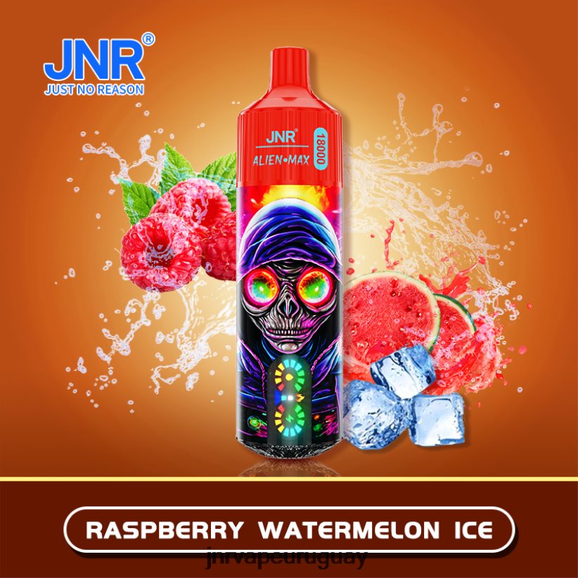 JNR ALIEN máximo 2JTD4F37 - JNR Vape Flavours hielo de sandía frambuesa