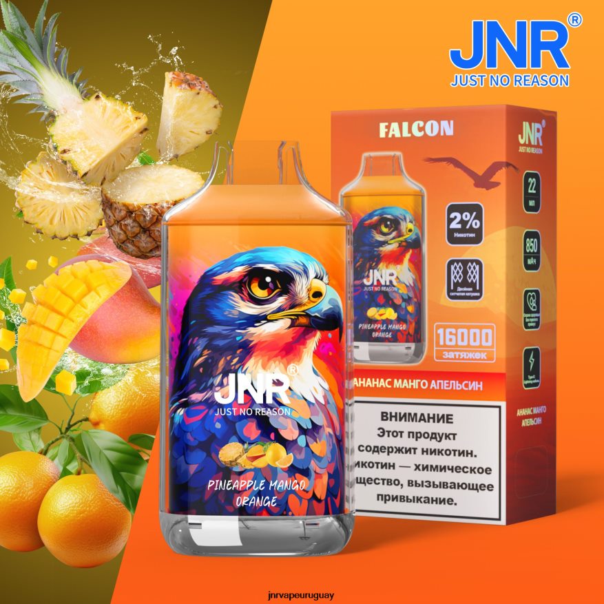 halcón jnr piña mango naranja sin frutas J4NP8T224 -JNR Vape Pods