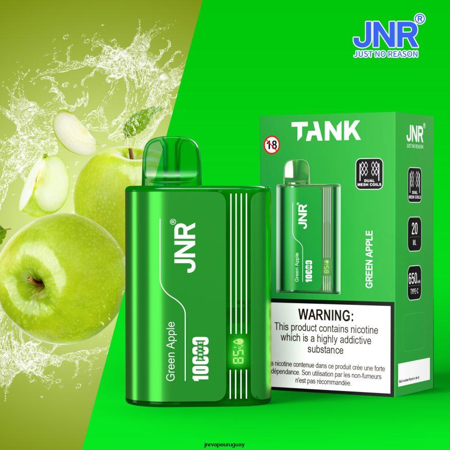 tanque jnr manzana verde J4NP8T29 -JNR Vape Montevideo